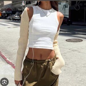 Princess Polly Ribbed Knit Bolero